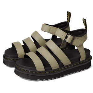 NEW Dr Martens Womens Blaire Sandals Shoes Sz 10 Olive